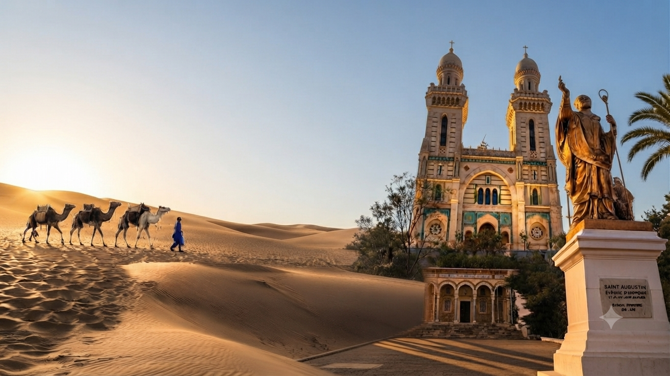 Algérie au lever du soleil
